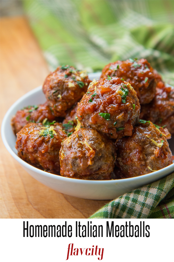 Homemade Italian Meatballs | My Best Meatball Recipe