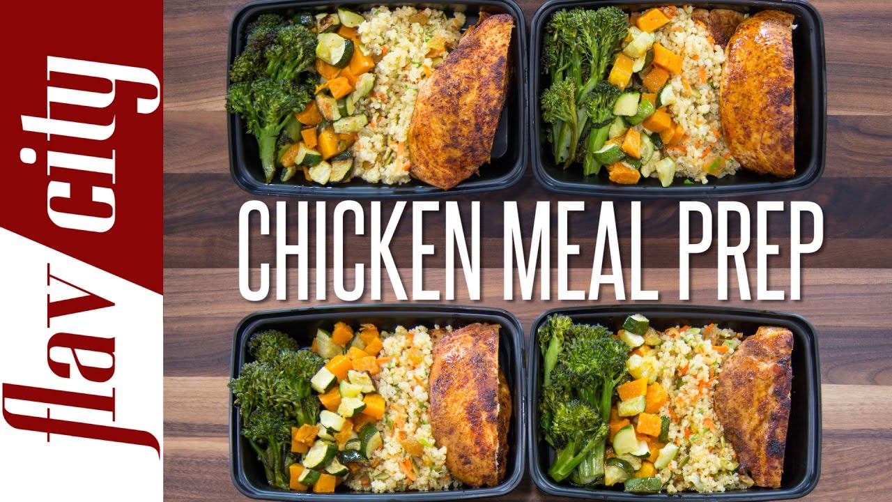 Easy Chicken Meal Prep | FlavCity with Bobby Parrish