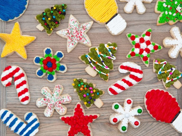 Christmas Sugar Cookies - FlavCity with Bobby Parrish