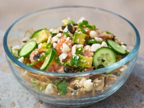 Salmon Poke - FlavCity With Bobby Parrish