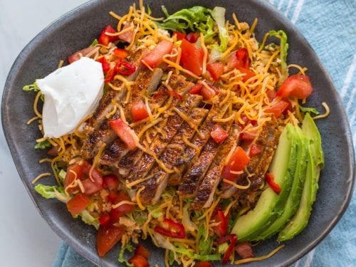 Bariatric Low Carb Burrito Bowls - Bariatric Meal Prep