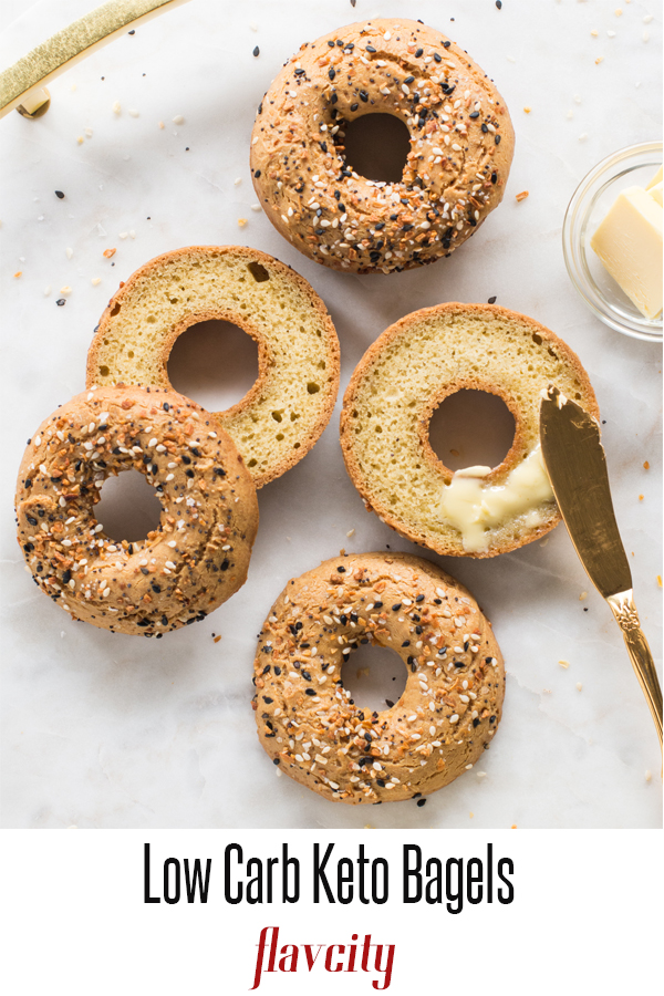 Low Carb Keto Bagels | FlavCity with Bobby Parrish
