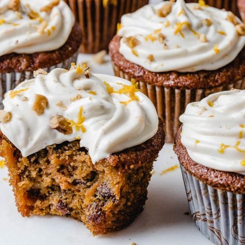 Carrot Cake Cupcakes Gluten And Dairy Free Recipe