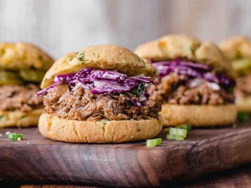 BBQ Pulled Pork Sandwiches - Low Carb And Keto Approved